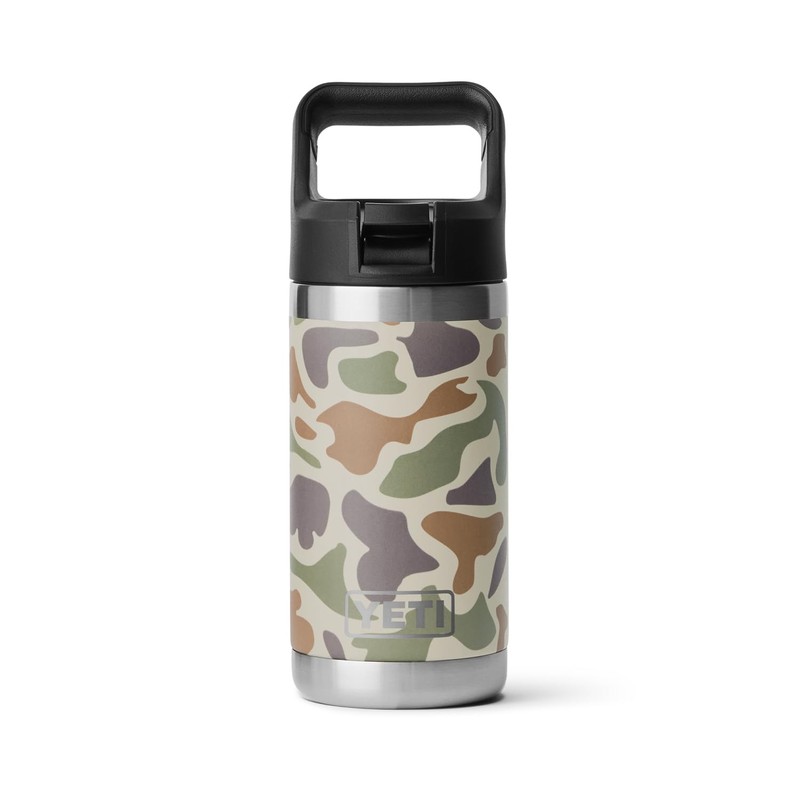 YETI Rambler Jr. 12 oz Kids Bottle, with Straw Cap,