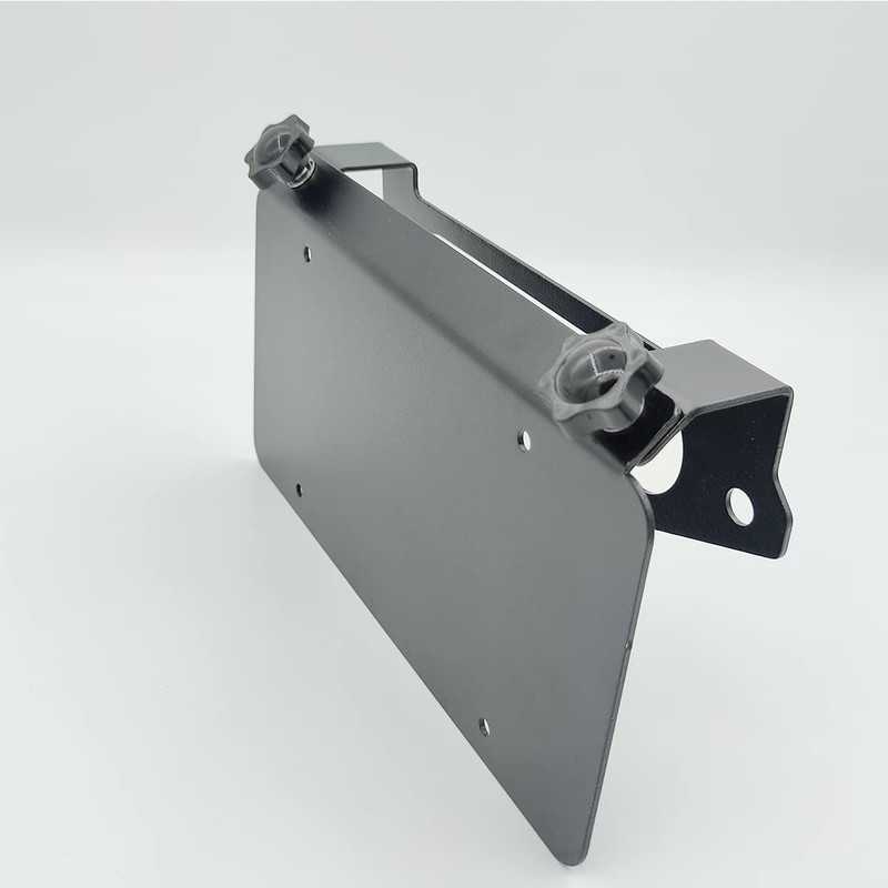 ZORASEN Universal Front License Plate Frame for 10" Winch Hawse