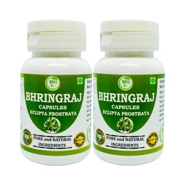 Morsan Healthcare Bhringraj (Eclipta prostrata) Capsules | Highest Potency, 100% Natural Product | 60 x 500 mg. Veg. Capsules (1)