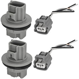 90075-60028 Turn Signal Light Wiring Harness Socket Holder Set (Pack of 2) - Compatible with Toyota Corolla 17-19 Tacoma 16-23 4Runner 03-05