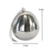 Metal Easter Egg Diameter 7 x 9 cm Pack of