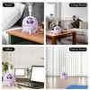 Mini USB Humidifier Cute Spaceship Shaped Humidifier Portable Household Ambient