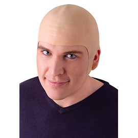 Bristol Novelty MD143 Bald Head, Mens, Beige, One Size