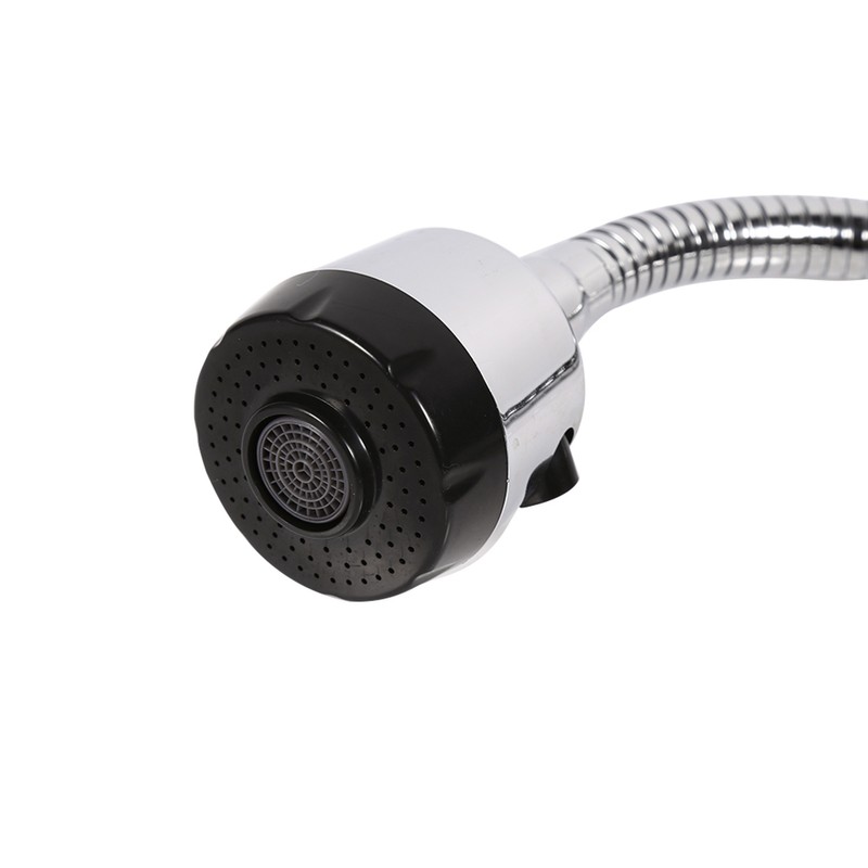 Zinc Alloy Swivel Spout Single Handle Sink Kitchen Faucet Pull