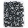 GOTDYA 5mm-300pcs Hair Extension Beads,Silicone Lined Micro Rings,I Tip MicroLink