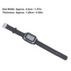 Digital Watch EL Backlit Waterproof Multifunctional Stylish Square Watch for