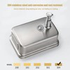 NSCMQSL Commercial Soap Dispenser Wall Mount Stainless Steel Soap Dispenser