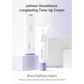 celimax-Crema tonificante de larga duración de 9 horas con glutatión de Derma Nature | Tonificación uniforme para calmar, hidratar y humectar, 1,18 fl
