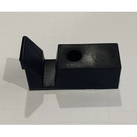 SouthEasternAluminum Shower Door Wall Jamb Bumper Guide Black Pack of 2