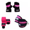 MTX Vendas De Rodillas + Guantes + Grilletes Para Tobillos Pack