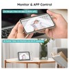 BOIFUN Video Baby Monitor Camera WiFi App & Screen Control,