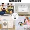 Dishwasher and Washing Machine Drain Adapter with Outlet for Pipe