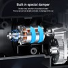 12V Portable Car Digital Air Pump Soundproof Tire Inflator with