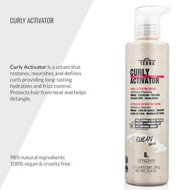 Lendan Terra Curly Activator 275ml Crema Activadora de Rizos