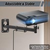 2-Be-Best Projector Wall Mount Long Projector Mount Length 12IN /