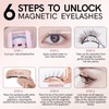 Magnetic Eyelashes with Applicator Kit Natural Reusable Soft Magnetic Lashes