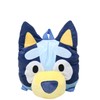 Fast Forward Bluey Head Shaped Plush Backpack 10 x13