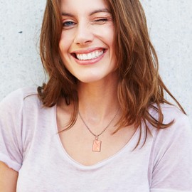 Cupimatch Envelope Love Letter Necklace: Stainless Steel Necklace for Women Openable Keepsake Message Engraved Locket Engagement Jewelry Couples and Family