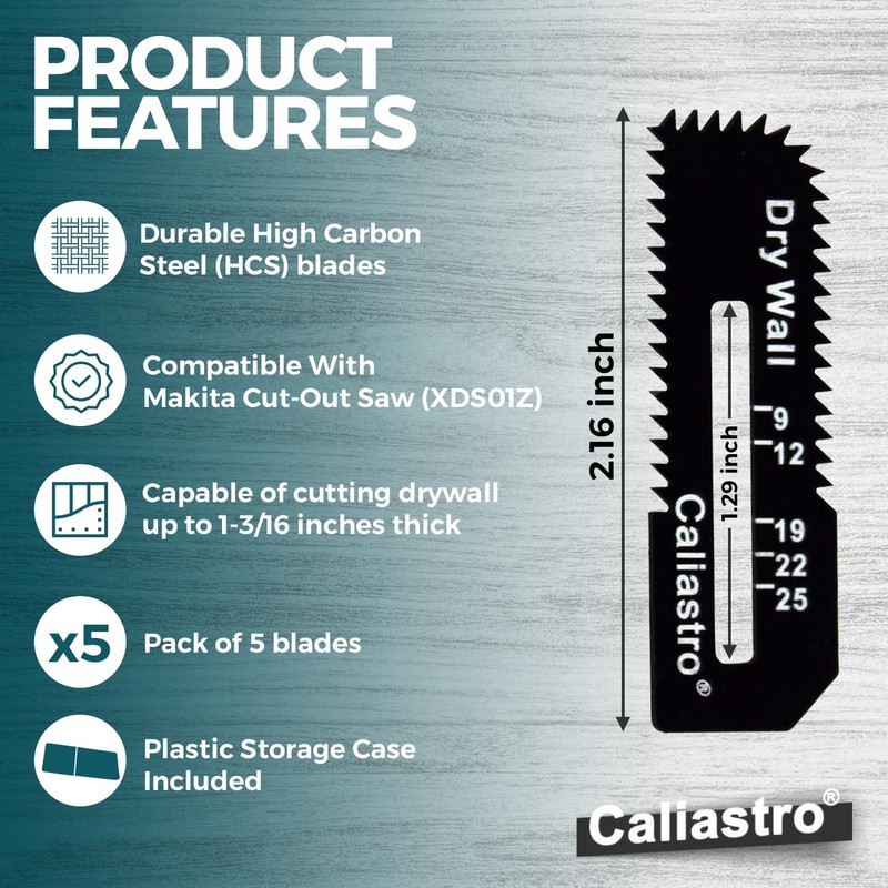 Drywall Cut-Out Saw Blades for Makita Cut-Out Saw - 5