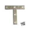 (10 Pieces) 80x80x1.5mmAngle Connector Corner Brackets (Thickness 1.5mm) Stainless Steel