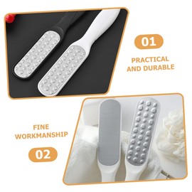 Ipetboom 4Pcs Double Sided Foot File Professional Pedicure Tool for Callus Removal Foot Care Scrubber for Hard Cracked Skin for Men Women Elderly