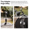 TELESIN Tripod Adapter for Insta360 GO 3 Action Camera, Plastic