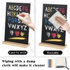 BOUBONI 1 Pack Chalkboard 8 x 12 inch Tabletop Chalkboard