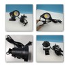 Ygapuzi 5W LED Clip on Lamp Directional Bullet Light with