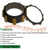 JINFANNIBI Clutch Kit Springs & Cover Gasket For Honda Shadow