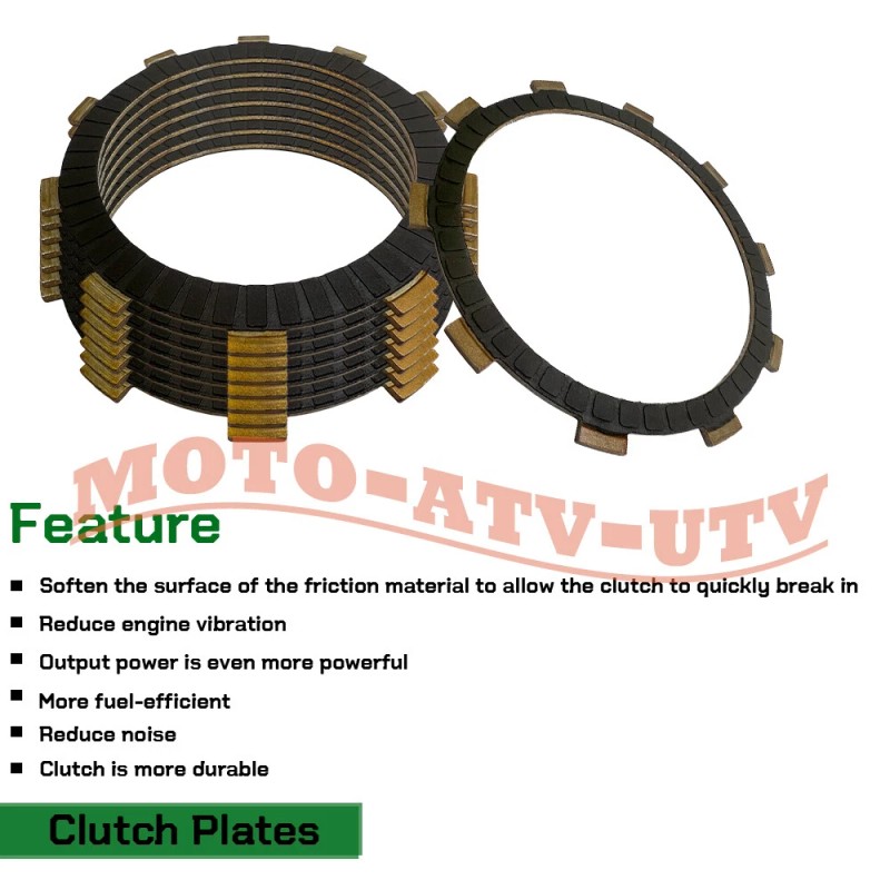 JINFANNIBI Clutch Kit Springs & Cover Gasket For Honda Shadow