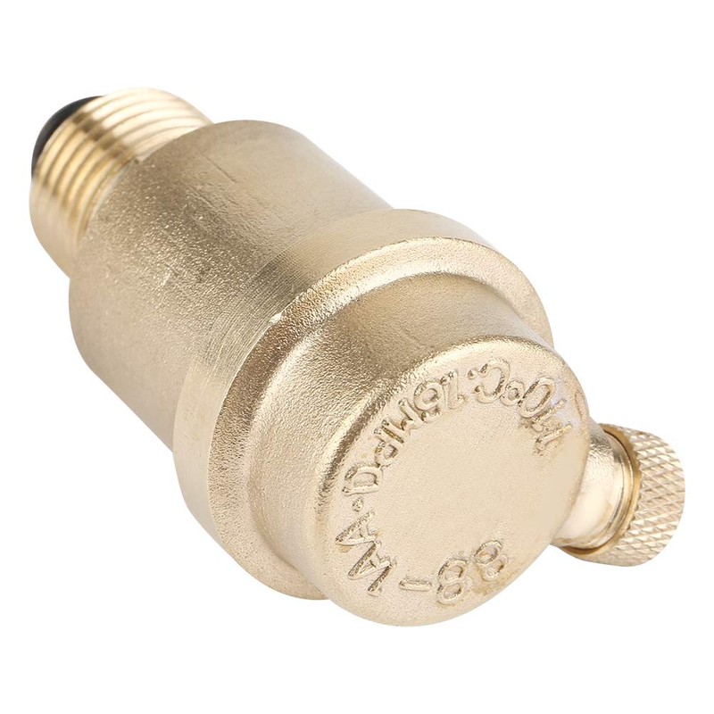 Brass Bleed Valve DN15 G1 / 2, Automatic Bleed Valve