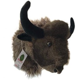 Adore 12" Bill The Buffalo Stuffed Animal Plush Walltoy Wall Mount
