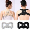 Curved shoulder band, round shoulder, curved back, changing body shape Calibrated Black/L