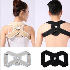 Curved shoulder band, round shoulder, curved back, changing body shape Calibrated Black/L