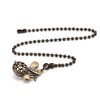 LuoQiuFa 2Pcs Bee Ceiling Fan Pull Chain,12 Inches Decorative Fan
