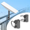 NEWHE Motorhome Starlink Bracket for Bowl, Adjustable U-Shape Antenna Mast