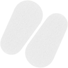 60 Pairs Adhesive Eyeglass Nose Pads Soft Foam Nose Pads Self Anti-Slip Eyeglass Nose Pads Thin Nosepads for Eyeglasses Sunglasses (White)