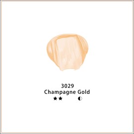 Artecho Acrylic Paint, Champagne Gold Paint (120ml / 4.05oz) Tubes, Art Craft Paints for Canvas, Rock, Stone, Wood, Fabric, Art Supplies