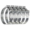 5 Pack - 36mm > 39mm T Bolt Hose Clamps