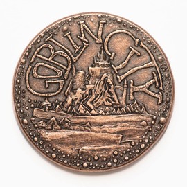 Labyrinth Goblin King Jareth Copper Coin
