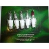 4 Clear Push In Spare Bulbs 12v 0.9w & 1