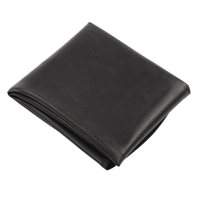 Under Grill Mat Fireproof Waterproof Double Sided Portable Round Barbecue