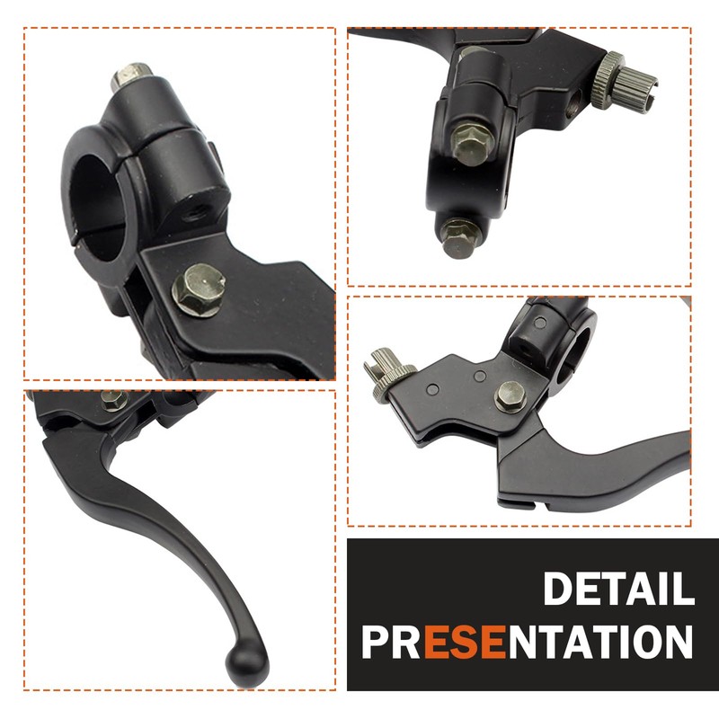 Opuweiy Motorcycle Clutch Lever, 2 PCS 7/8" 22mm Motorcycle Levers(Left