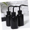 Ipetboom 4Pcs Tattoo Rinse Squeeze Bottles Flexible Plastic Wash Bottles