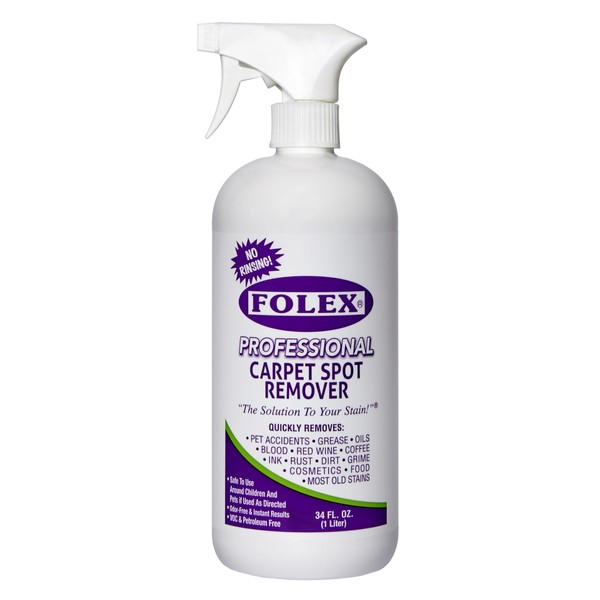 Folex Professional Carpet Spot Remover, 34oz