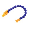 1/4" Thread Flexible Water Oil Coolant Pipe Hose, 12pcs Round