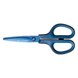 Plus Japan Fitcut Curve Premium Scissors 175mm Titanium Coated Blue (Pack of 3)