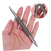 Tofficu 5pcs Professional Dual Head Nail Punch Spring Loaded Nail