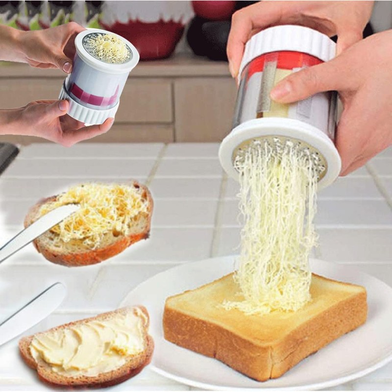 Fdit Butter Grater, Professional Stainless Cheese Grater, Multipurpose Plastic for