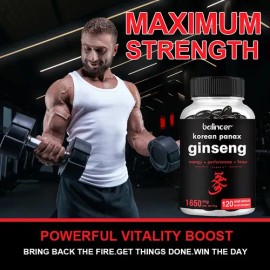 Balincer Ginseng Rojo Coreano Cápsulas Nutricionales 1650mg